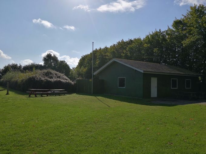 50 Meter banen og klubhuset